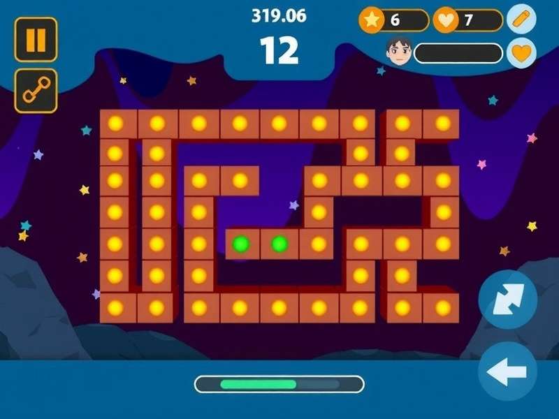 Mystical Maze Game Screenshot